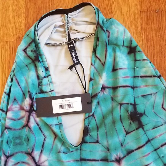 NEW Viereck Tye Dye Sleeveless Maxi Dress XL - Picture 9 of 14